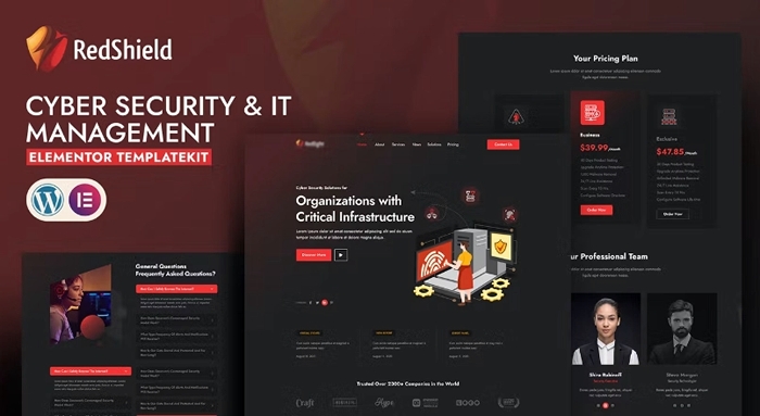 RedShield Cyber Security & IT Management Template Kit 1.0.0