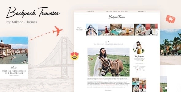 Backpack Traveler – Modern Blog 2.7