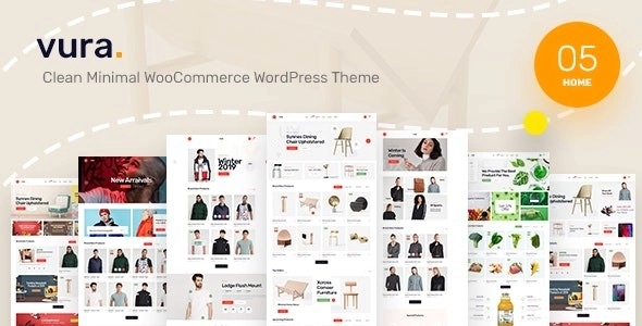 Vura – Clean Minimal WooCommerce WP Theme 1.0