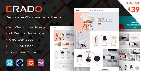 Erado – eCommerce WordPress Theme 1.5