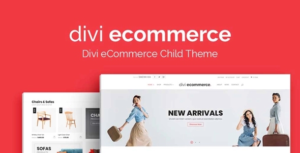 Divi Ecommerce - Woocommerce Divi Child Theme 1.3.5