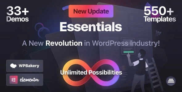 Essentials – Multipurpose WordPress Theme 3.2.15
