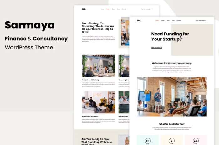 Sarmaya – Finance & Consultancy WP Theme 1.0.4