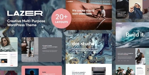 Lazer – Creative Multi-Purpose WordPress Theme 1.0