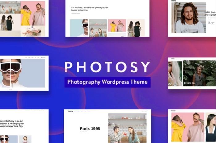 Photosy – Photography WordPress Theme 1.7