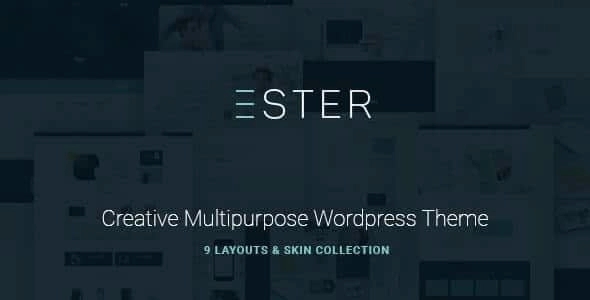 Ester – A Stylish Multipurpose WordPress Theme 1.8.1