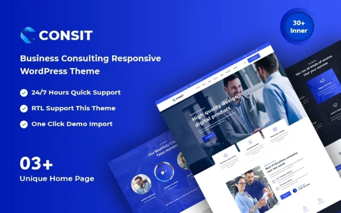 Consit – Business Consulting Responsive WP Theme 1.0.0