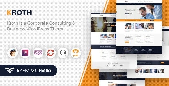 Kroth – Business/Consulting WordPress Theme 1.9.7