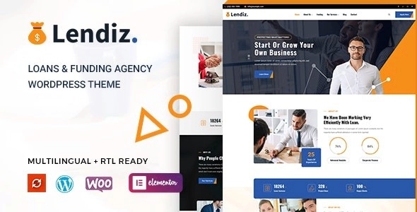 Lendiz – Loan & Funding Agency WordPress Theme 1.0