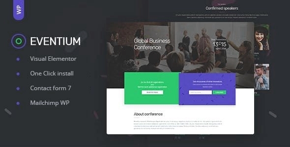 Eventium – Responsive Event WordPress Theme 1.1.2