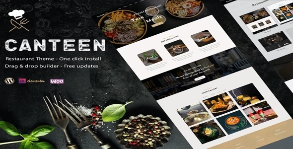 Canteen – Restaurant WordPress Theme 1.0.6