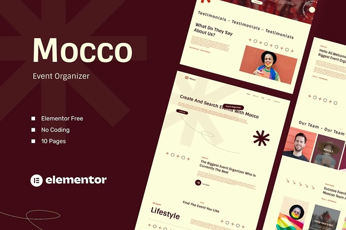 Moocoo – Event Organizer Elementor Template Kit 1.0.0