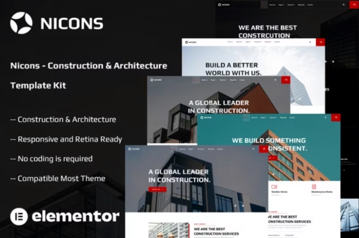 Nicons – Construction & Architecture Template Kit 1.0.0