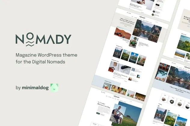 Nomady – Magazine Theme for Digital Nomads 1.1.8