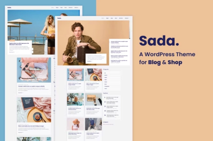 Sada – A WordPress Theme For Blog & Shop 1.1.4
