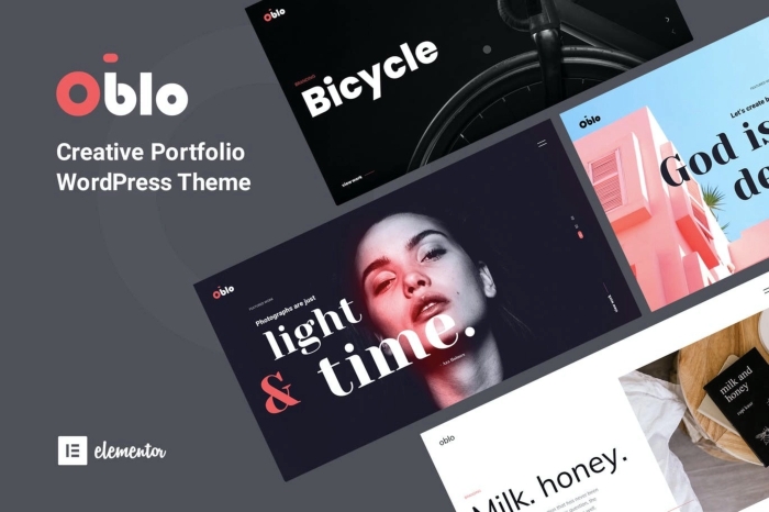 Oblo – Creative Portfolio & Agency Theme 2.1.5