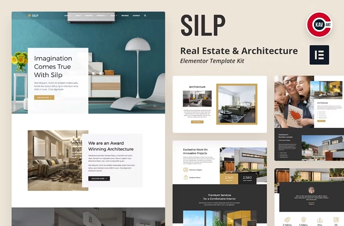 Silp – Real Estate & Architecture Template Kit 1.0.0