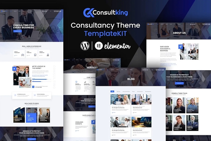 Consultking – Business Elementor Template Kit 1.0.0