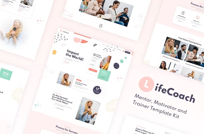 LifeCoach – Mentor & Trainer Template Kit 1.0.0