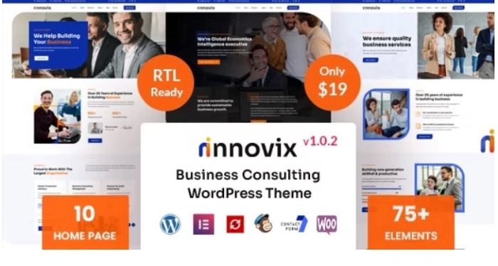 Innovix – Business Consulting WP Theme 1.0.5