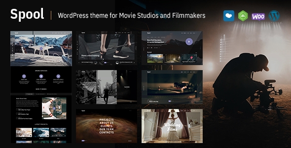 Spool – Movie Studios and Filmmakers WordPress Theme 1.2.0
