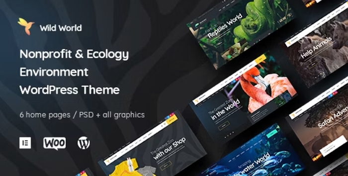 WildWorld – Nonprofit & Ecology WordPress Theme 1.2