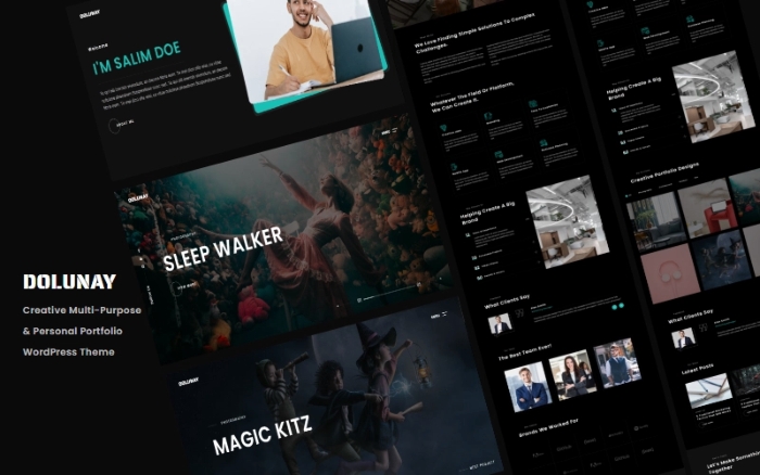 Dolunay – Creative Multi-Purpose & Personal Portfolio 1.0