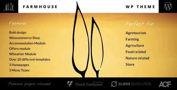 Farmhouse - Agrotourism Farming and Agriculture theme 1.9