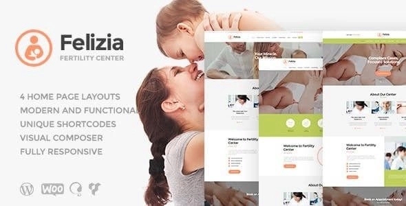 Felizia – Fertility Center & Medical WordPress Theme 1.3.0