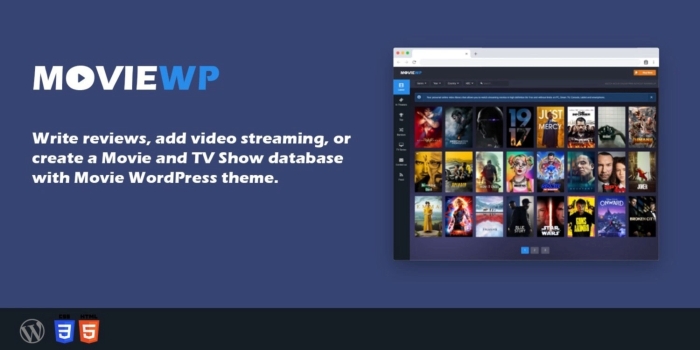 MovieWP – Movie WordPress Theme 3.8.8