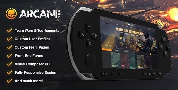 Arcane – The Gaming Community Theme 3.6.6