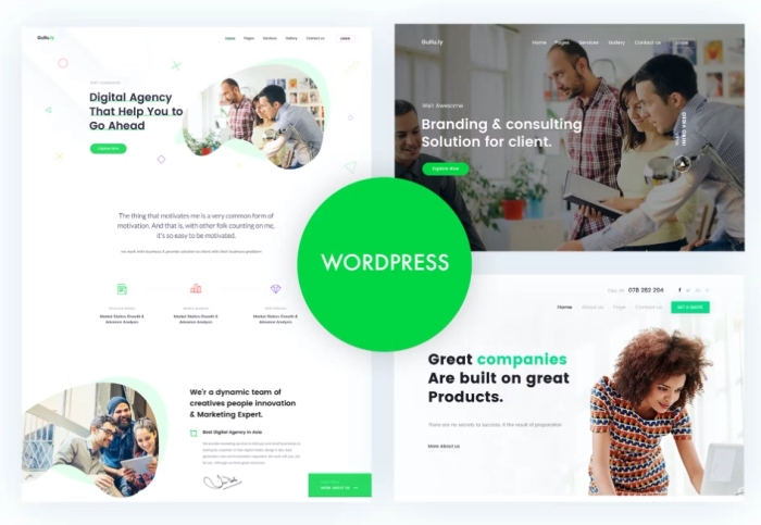 Gullu – Agency & Multipurpose WP Theme 2.0.0