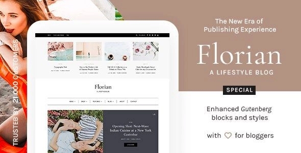 Florian – Responsive Personal WordPress Blog 1.5