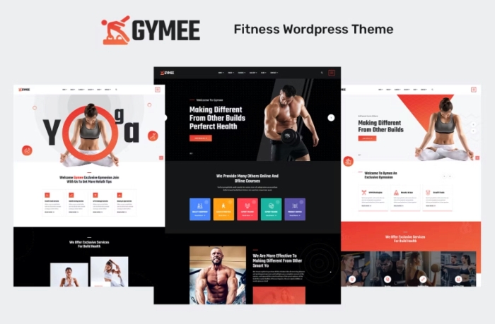 Gymee – Fitness WordPress Theme 1.0