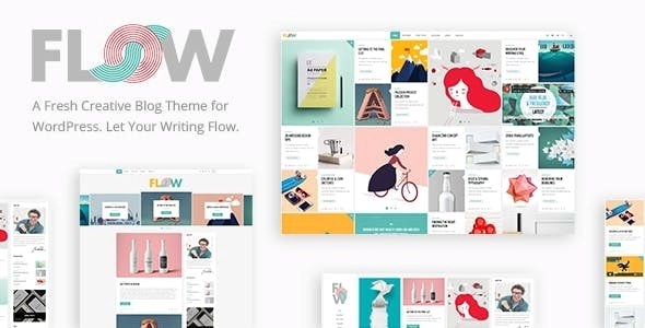 Flow – Creative Blog WordPress Theme 1.6.1