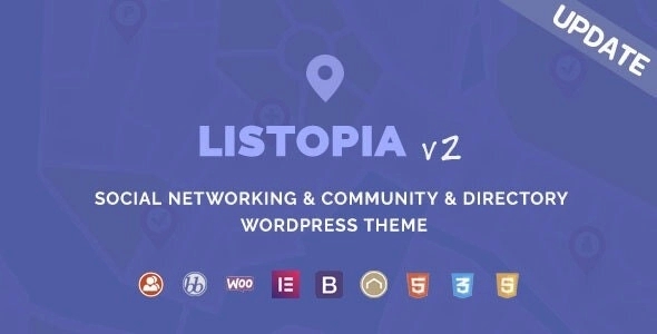 Listopia – Directory Community WordPress Theme 3.1.0