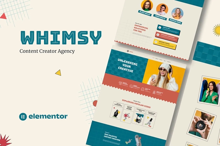 Whimsy β Content Creator Agency Template Kit 1.0.0