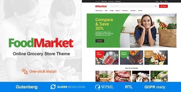 Food Market – Food Shop & Grocery Store WordPress Theme 1.0.8