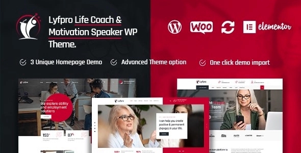 Lyfpro – Life Coach WordPress Theme 1.3