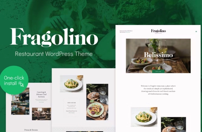 Fragolino – Exquisite Restaurant WordPress Theme 1.0.9