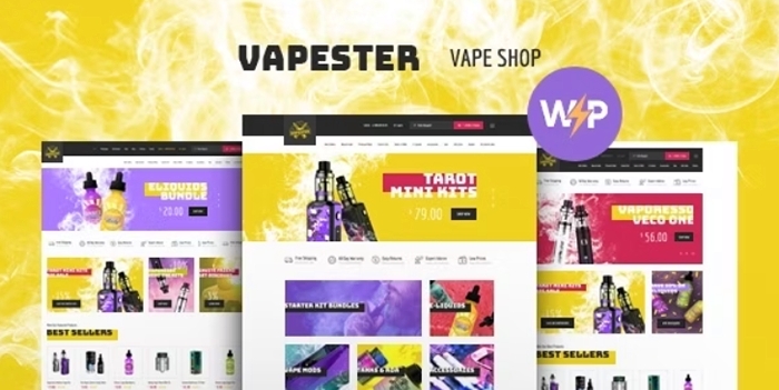 Vapester – Cigarette Store & Vape Shop WooCommerce Theme 1.1.9