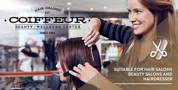 Coiffeur - Hair Salon WordPress Theme 6.6