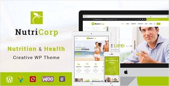 Nutricorp – Nutrition & Health Creative WP Theme 3.3
