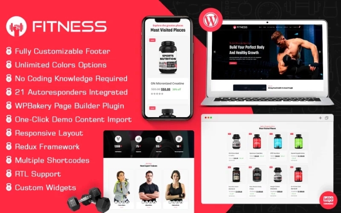 FitX – Gym & Fitness WordPress Theme 1.0.0