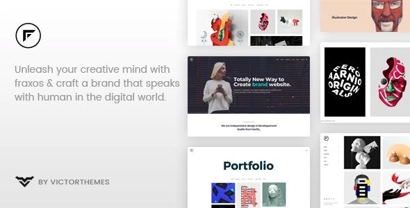 Fraxos – Creative Portfolio WordPress Theme 1.7.1