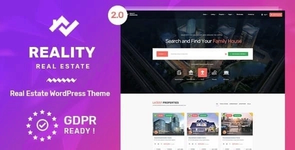 Reality – Estate Multipurpose WP Theme 2.5.9