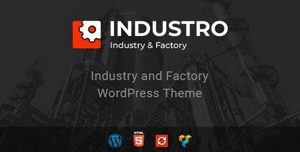 Industro – Industry & Factory WordPress Theme 1.1.1