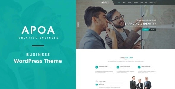Apoa – Business WordPress Theme 1.3.2