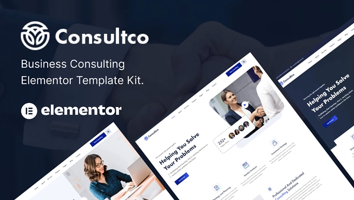Consultco – Consulting Business Elementor Template Kit 1.0.0