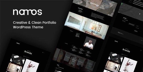 Namos – Creative One/Multi-Page Portfolio 1.2.0